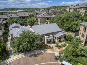3 Bedroom Apartments for Rent in San Antonio, TX - Aerial View of Community & Clubhouse 